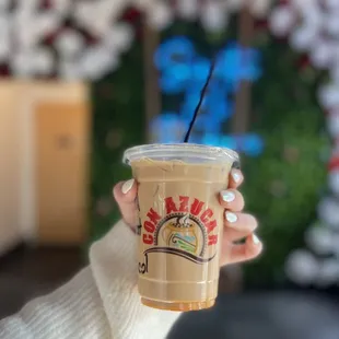 Iced Dulce De Leche Latte