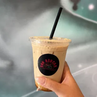 Dulce de leche latte