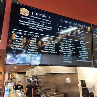 More menu