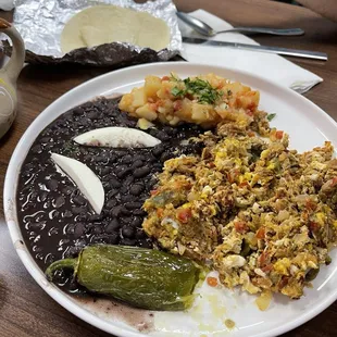 Machaca con huevo, very tasty!