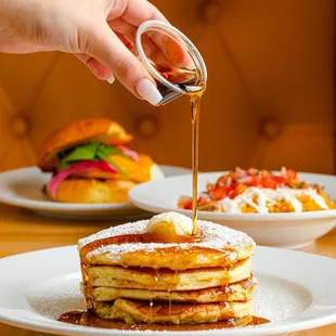 You're going to love any dish you try! from our specialties, like the enchiladas Con Huevos, all the way to the classic pancakes.