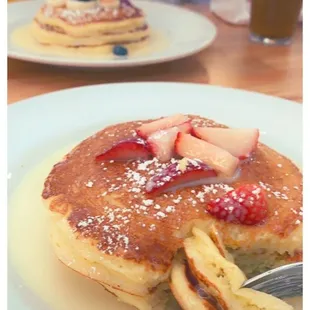 Tres Leche pancakes