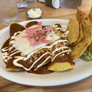 Enchiladas Con Huevo