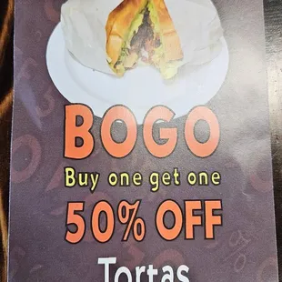 Flyer special.