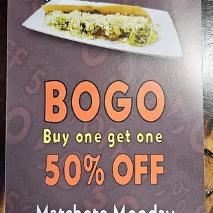 Flyer special.