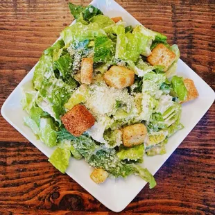 Caesar Salad (Small) -- Romaine, Parmesan,Croutons, Caesar dressing