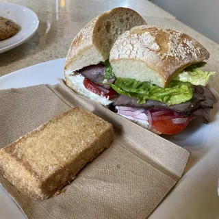 Ciabatta Loaf or Ciabattino Bun