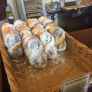 Chocolate Hazelnut Twists