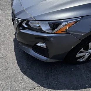 Damage that happened while eating at location