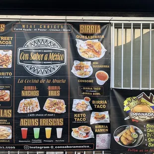 menu, ramen and noodles