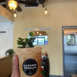 Caramel Horchata Iced Latte