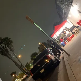 Setup on the corner of Fidel &amp; Imperial Hwy.