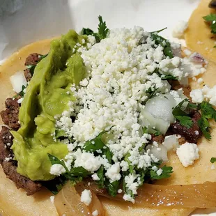Bistec Estilo Matamoros taco