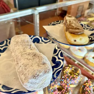 dough desserts, food, donuts