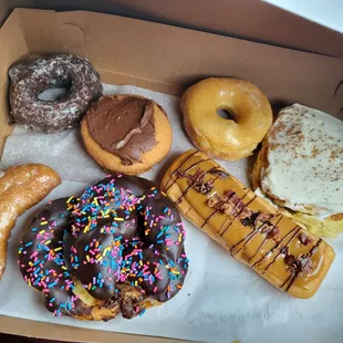 My selection... the maple bacon was the best