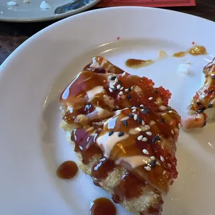 Sushi pizza