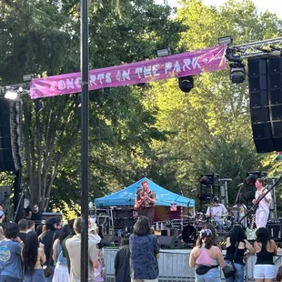 Timothy Brown at Concert in the Park 2024