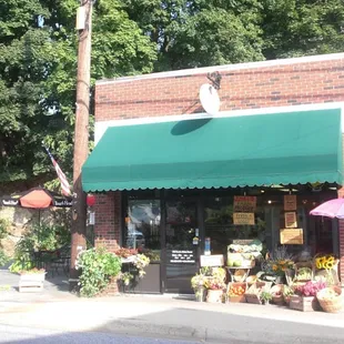 We use and sell local produce in season!