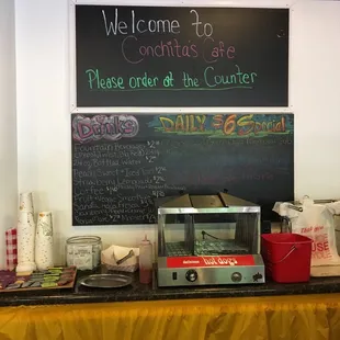 They have specials every day