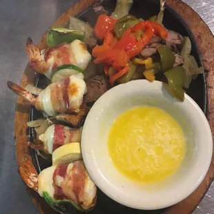 Shrimp jalapeños 
 our signature dish !