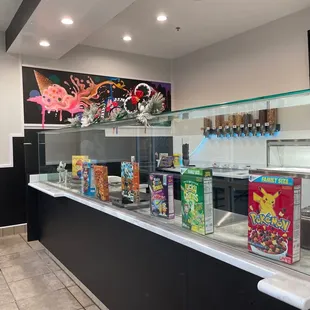 Cereal ice cream bar