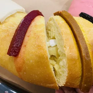 One of the three baby Jesus figures