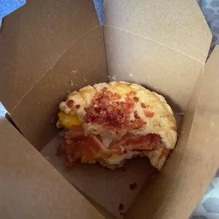 Maple Bacon Breakfast Sandwich