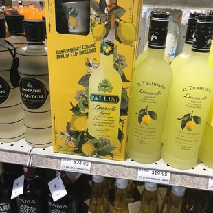 Limoncello - I have been wanting to try this.