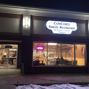 In Concord Plaza shopping strip