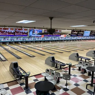 Concord Lanes Bowling Area