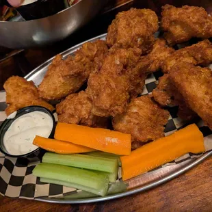 Chili lime dry rub wings