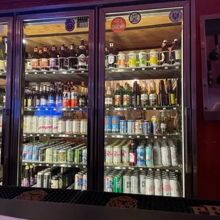 the front of the bar