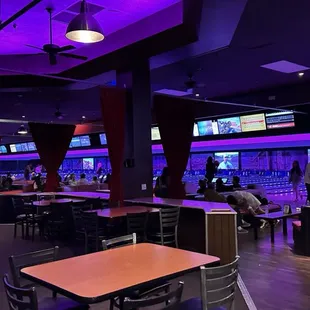 bowling lanes and bowling lanes