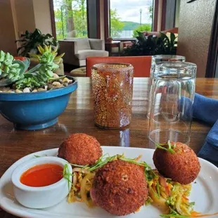 Crab Risotto Fritters