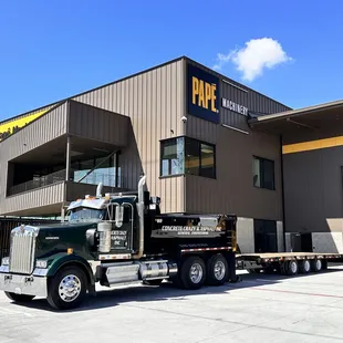 One of are 10 wheelers and trailers