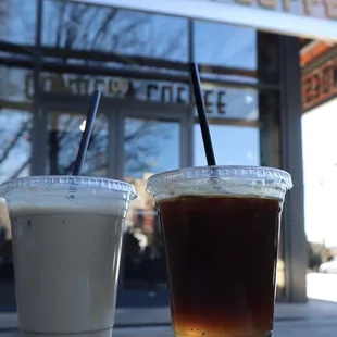 Iced Mocha Espresso Shaker &amp; Iced Espresso Tonic @tiffhuangry