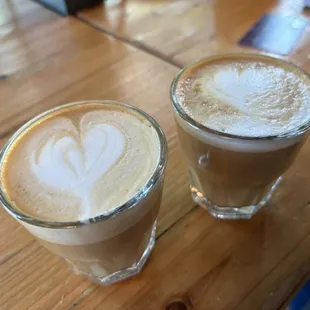 Two cortados