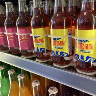 bottles of soda