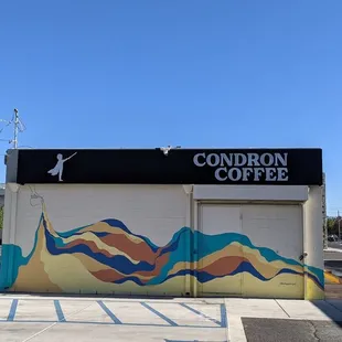 Back side of building