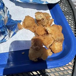 Fried mushrooms