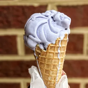 Lavendar ice cream