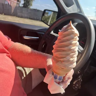 dreamsicle cone