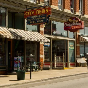 Landmark Coney Island Diner oldest restaurant in Mansfield, Ohio, a must visit.