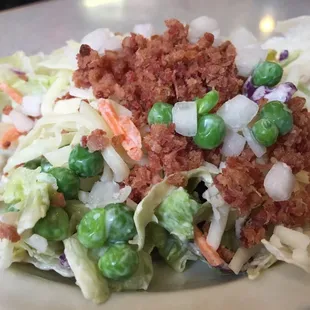 Their famous pea salad......very tasty and refreshing!