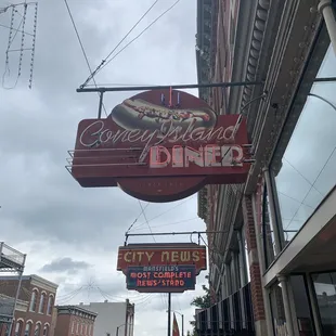 Outside of restaurant