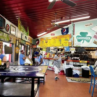 customers sitting at tables