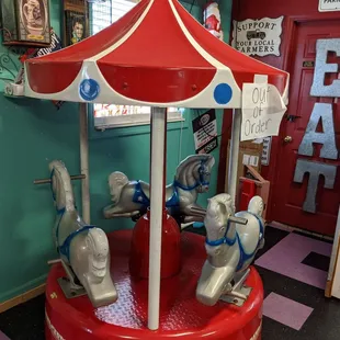 Carousel, but it is out of order.
