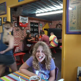 Dinning room goofyness