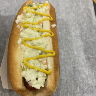Slaw dog.