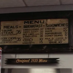 Prices have gone up a little since 1933 :-)